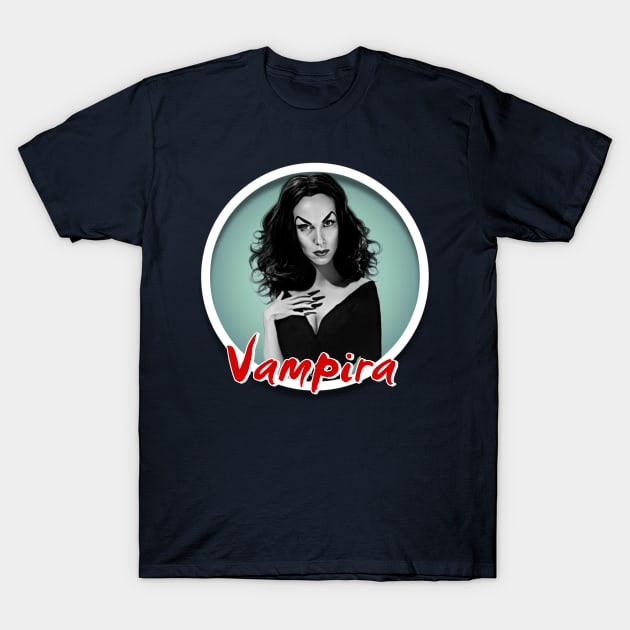 Vampira T-Shirt by Zbornak Designs